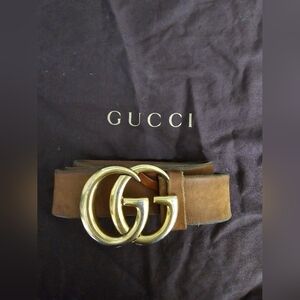 Gucci leather belt